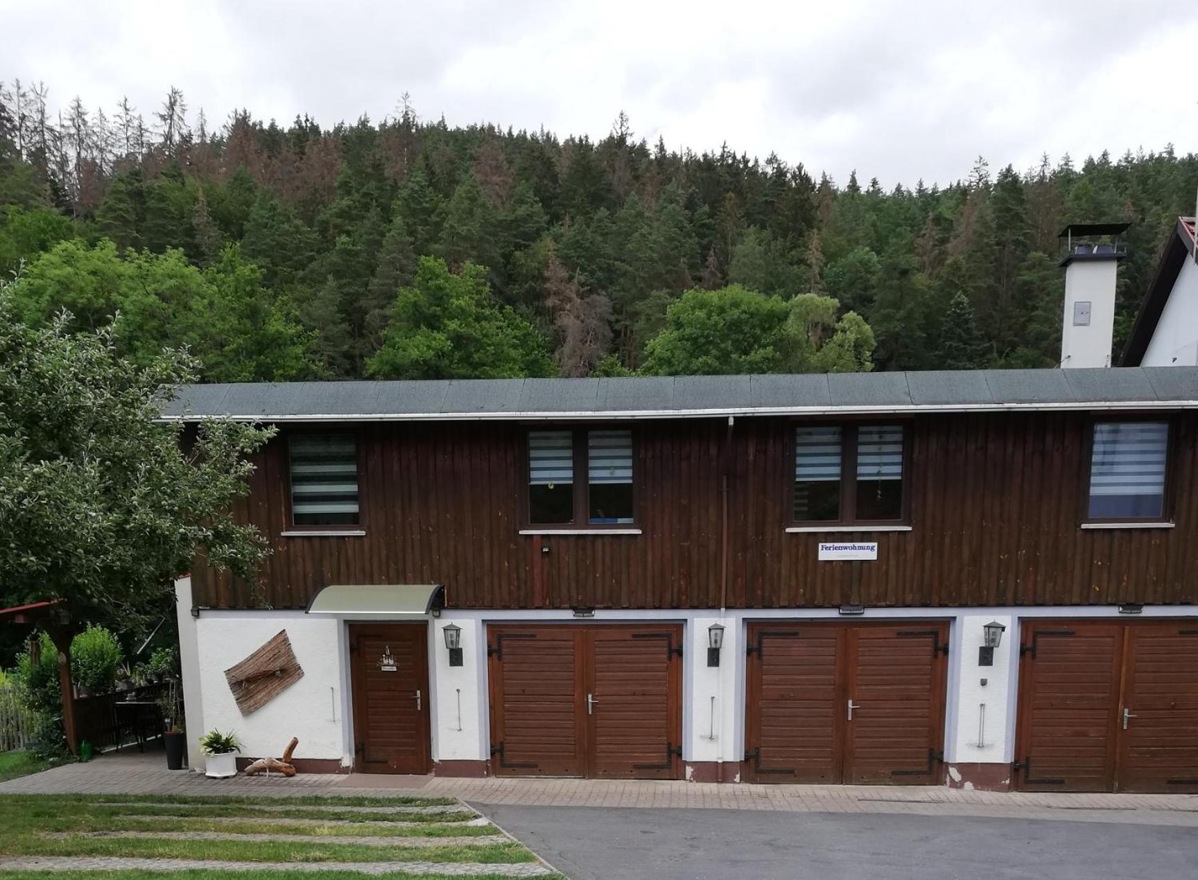 Fewo An Der Klosterruine Paulinzella Mit Kostenfreien Parkplatz Und Wlan Esterno foto
